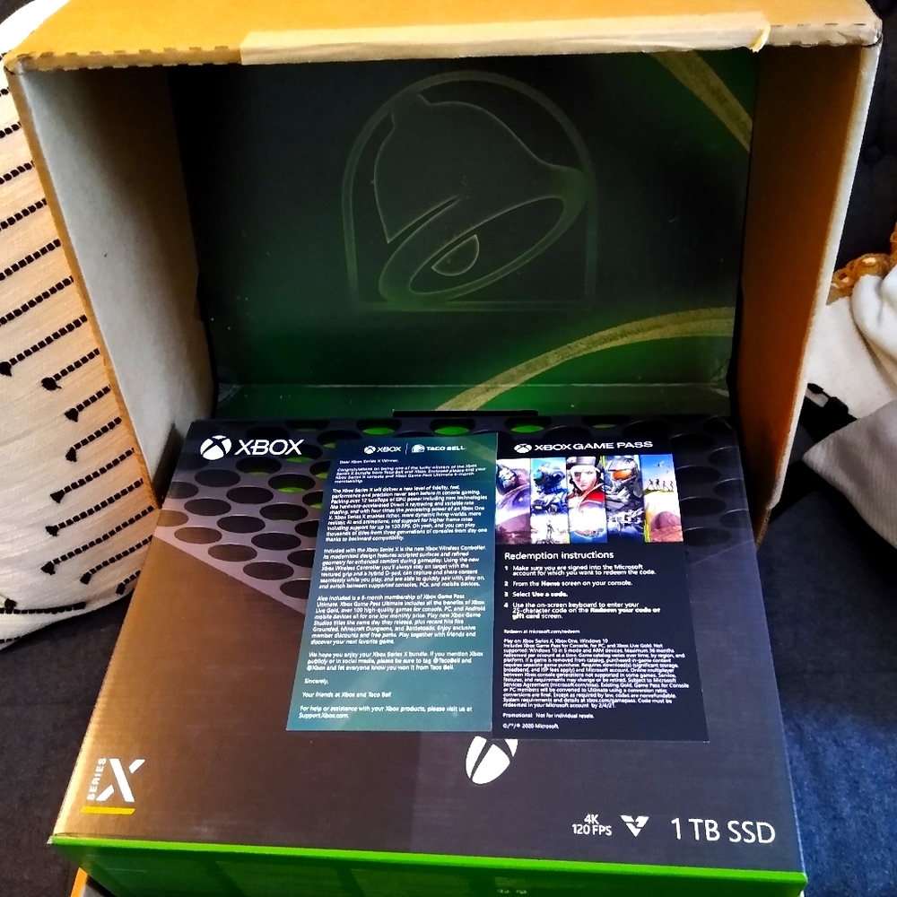 Xbox Series X with 6 Months Gaming Pass